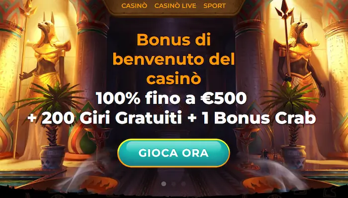 AmunRa Casino Italy bonus